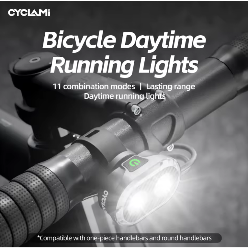 CYCLAMI CY200 Fahrradrücklicht Intelligente Bremserkennung Hohe Sichtbarkeit Wasserdicht Urbanes Radfahren