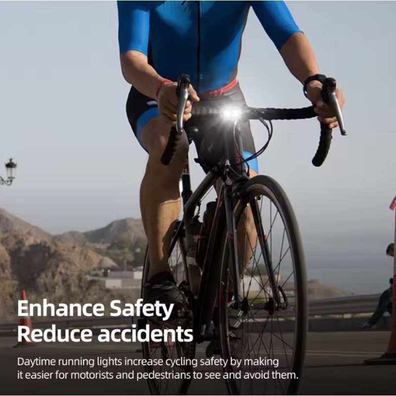 CYCLAMI CY200 Fahrradrücklicht Intelligente Bremserkennung Hohe Sichtbarkeit Wasserdicht Urbanes Radfahren