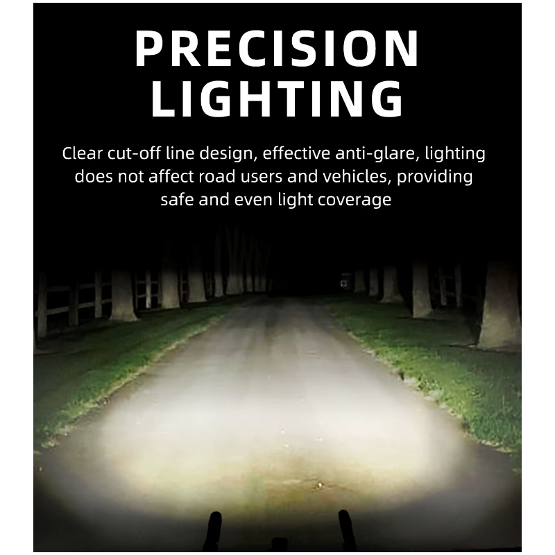 Hängen Cut-off Kabel Fahrrad Vorderlichter 1600LM mit drahtloser Fernbedienung für sichere Nachtfahrten