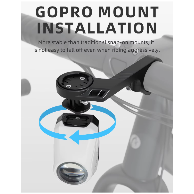 Hängen Cut-off Kabel Fahrrad Vorderlichter 1600LM mit drahtloser Fernbedienung für sichere Nachtfahrten