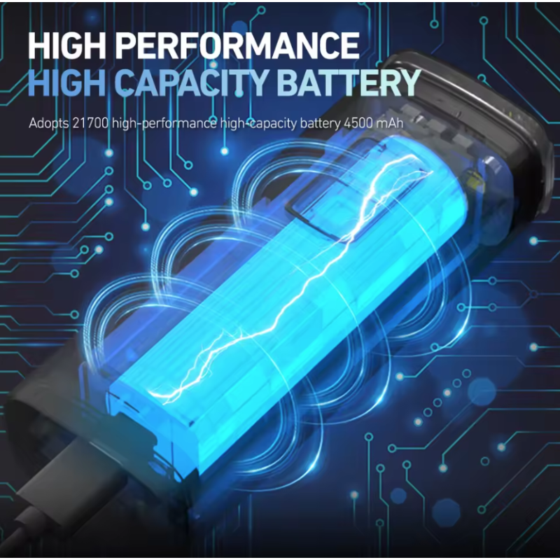 CYCLAMI BR2000 Fahrrad Frontlicht: 2000 Lumen Type-C Lenkerlicht für MTB, Rennrad & sichere Nachtfahrten