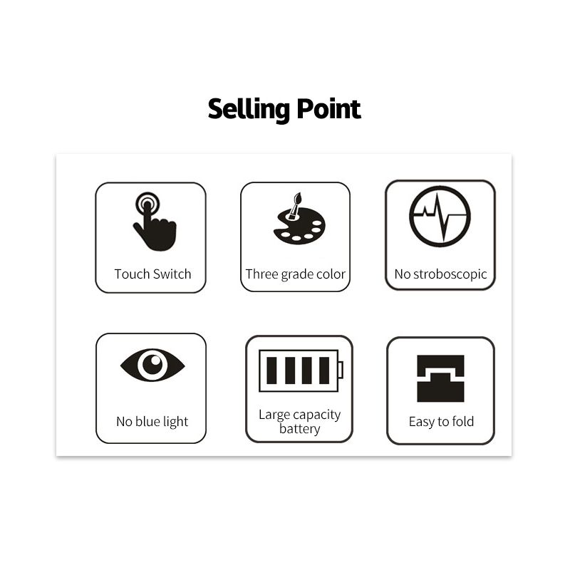 LED-Schreibtischlampe mit USB-Touch-Nachtlicht Stifthalter Multifunktions-Tischlampe für Augenschutz und mehr