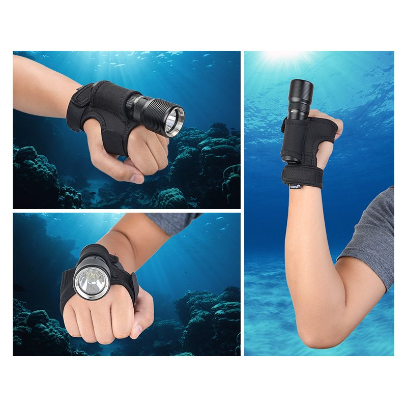 TrustFire TR-DF008 LED-Tauchtaschenlampe 700 Lumen 3-Modus IPX8 wasserdichte robuste Tauchausrüstung