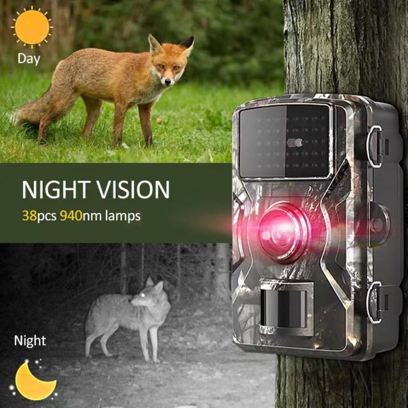 Jagd Trail Kamera 940nm Infrarot Nachtsicht Wildkamera für Outdoor Wildlife Foto schnelle Auslösezeit Tierbeobachtung