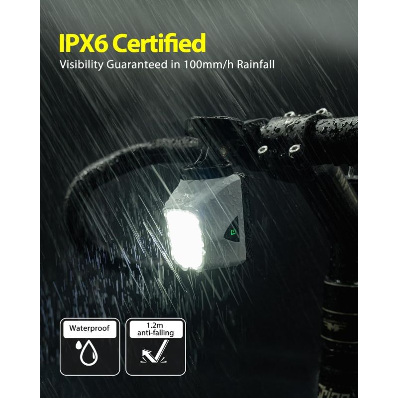 Dein TOWILD DLite 1700 Fahrradlicht: 1700 Lumen, USB aufladbar & wasserdicht Frontlicht zum Radfahren