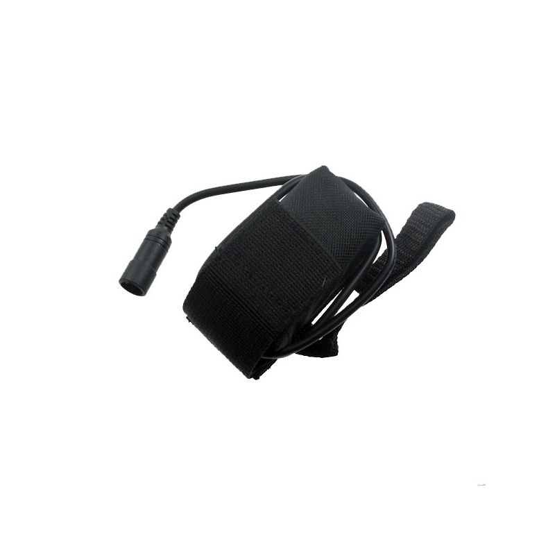 UltraFire 8,4V Batterie mit 5521 DC-Schnittstelle 4x18650 8800mAh für Fahrradsicherheit und Nachtfahrten