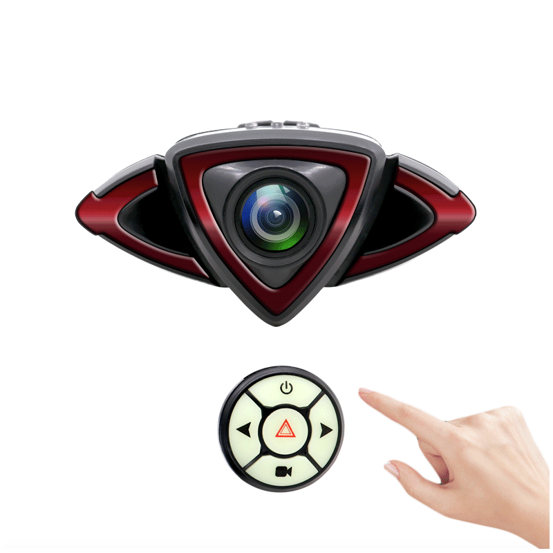 Fahrrad-Rücklicht-Recorder mit 1080P-Kamera Intelligente drahtlose Fernbedienung Fahrradsicherheit Zubehör