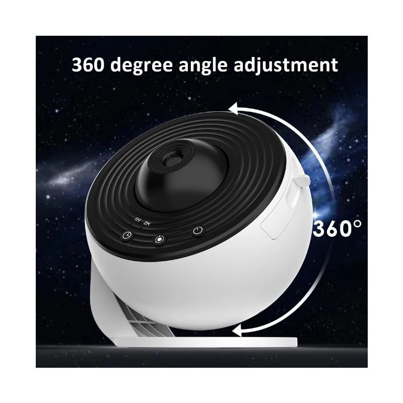 Nachtlicht Galaxy Projektor 360° Drehung für nächtliche Abenteuer und fortschrittliche Projektionstechnologie