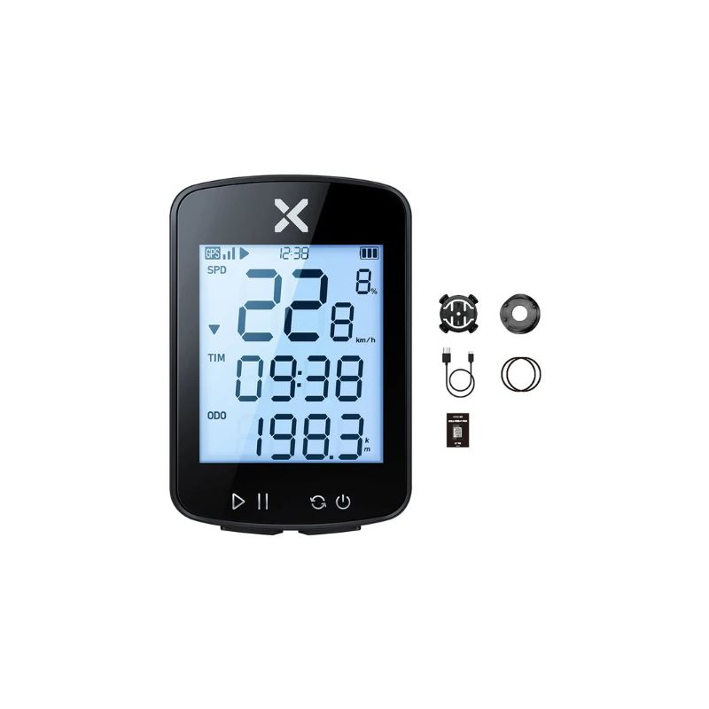 XOSS G+ G2 Fahrradcomputer GPS-Generation kabelloser Tachometer Tracker für datengetriebenes Radfahren wasserdicht
