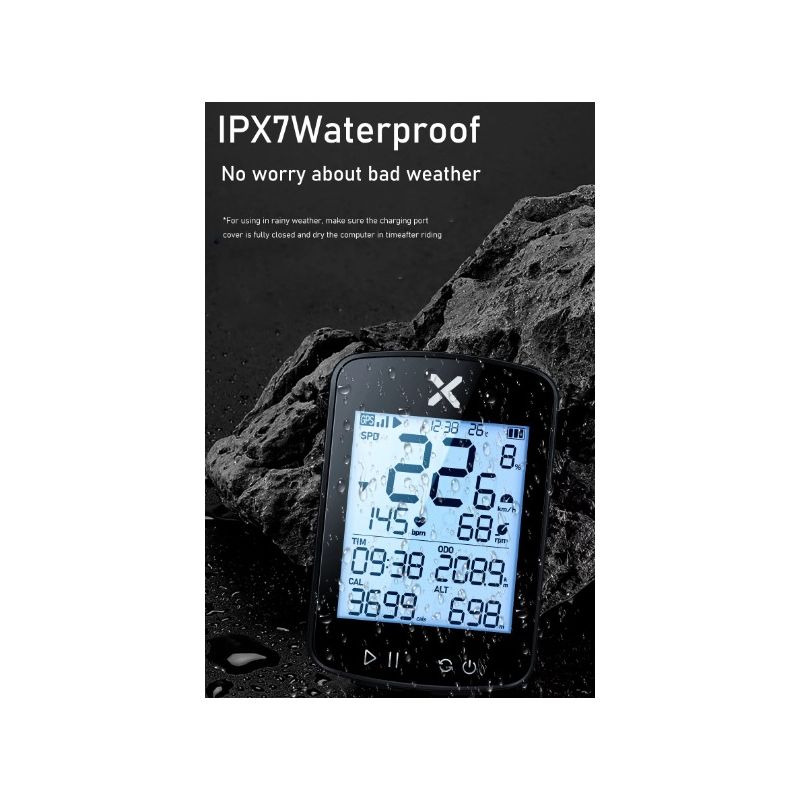 XOSS G+ G2 Fahrradcomputer GPS-Generation kabelloser Tachometer Tracker für datengetriebenes Radfahren wasserdicht