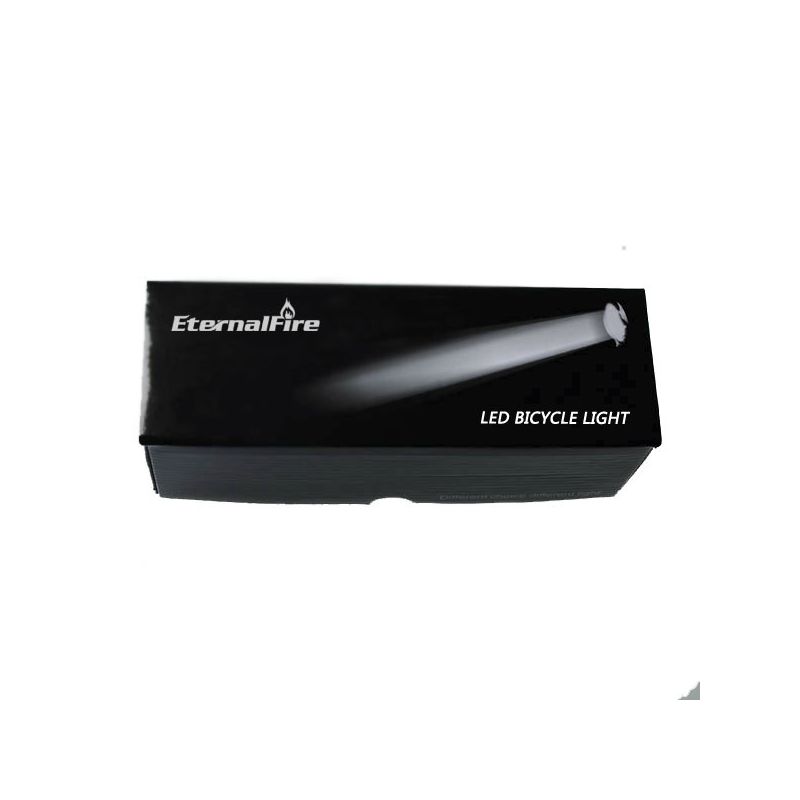 9T6 Fahrradlicht 10800 Lumen LED Fahrradscheinwerfer IP65 wasserdicht 3 Modi inkl Batterie Ladegerät robust