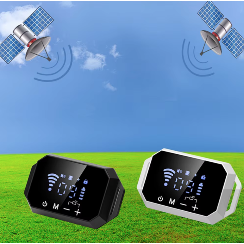 GPS Drahtloser Hundezaun Kabelloser Haustierzaun Hunde Sicherheit mit Einstellbarer Warnstärke bis 3300 Fuß