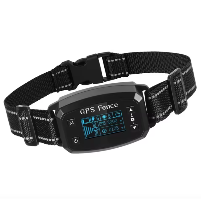 Drahtloses GPS-Hundezaunsystem mit einfachem Setup großes Coverage und OLED Hundetrainingsgerät für Sicherheit