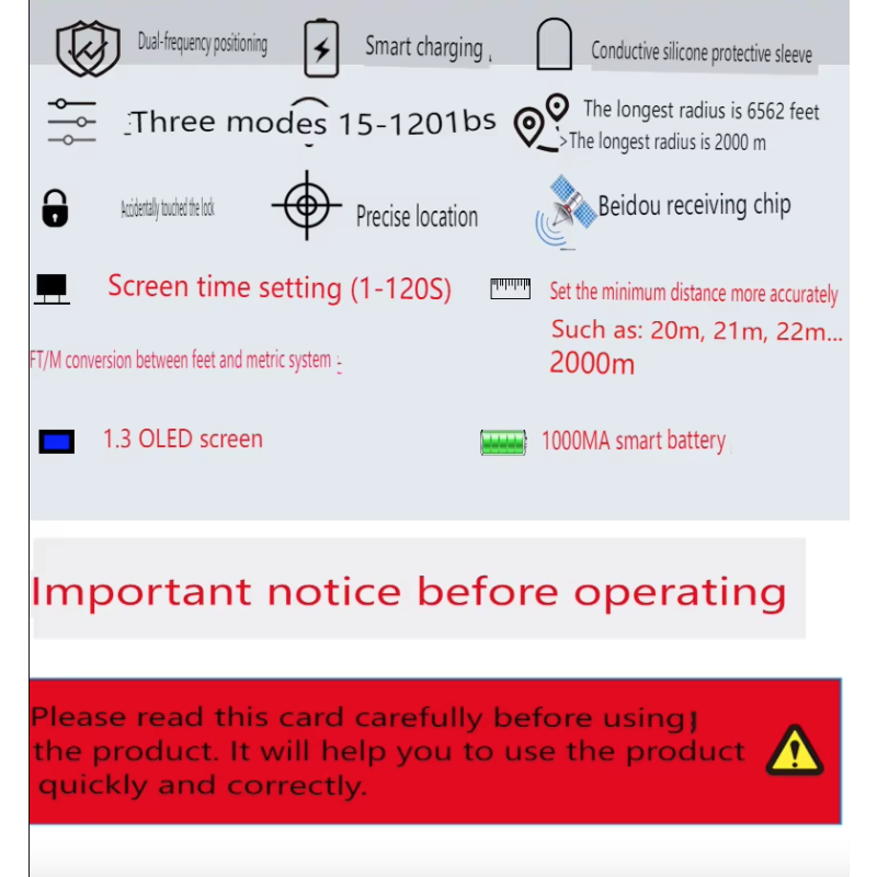 Drahtloses GPS-Hundezaunsystem mit einfachem Setup großes Coverage und OLED Hundetrainingsgerät für Sicherheit