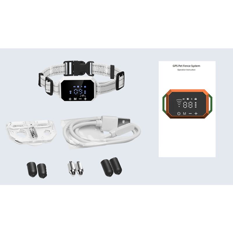 GPS-drahtloser Hundezaun mit 1000 m Reichweite und einfache Installation für Haustiersicherheit im Freien
