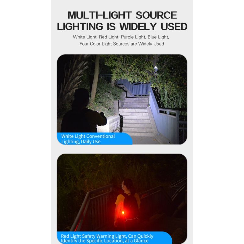 GT13 TIKI USB-wiederaufladbares Mini Schlüsselanhänger Licht 1000 Lumen für urbane und Outdoor Abenteuer