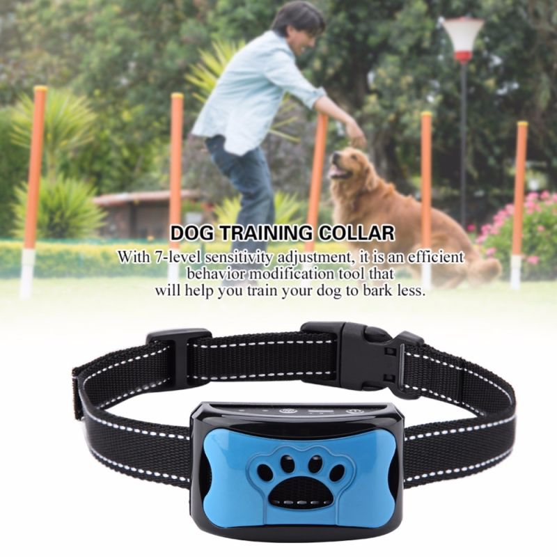 Haustierhund Anti Bellen Gerät Ultraschall Hundetraining Kragen mit USB Aufladung für humane Bellenkontrolle