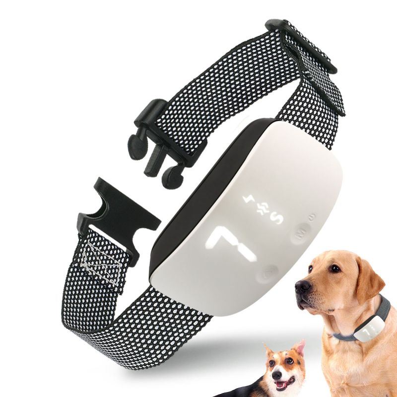 Touch 7 Level Hundehalsband Wasserdichtes Hundetrainingshalsband Effektives Bellmanagement Outdoor-Training