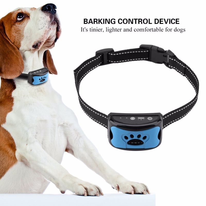 Haustierhund Anti Bellen Gerät Ultraschall Hundetraining Kragen mit USB Aufladung für humane Bellenkontrolle