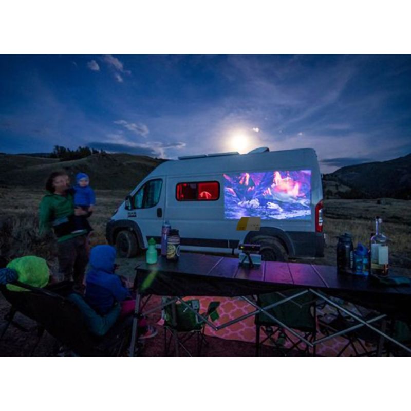 YG300 LED Mini Projektor 320x240 Pixel tragbarer Projektor unterstützt 1080P HDMI USB kristallklare Bilder Filmabend