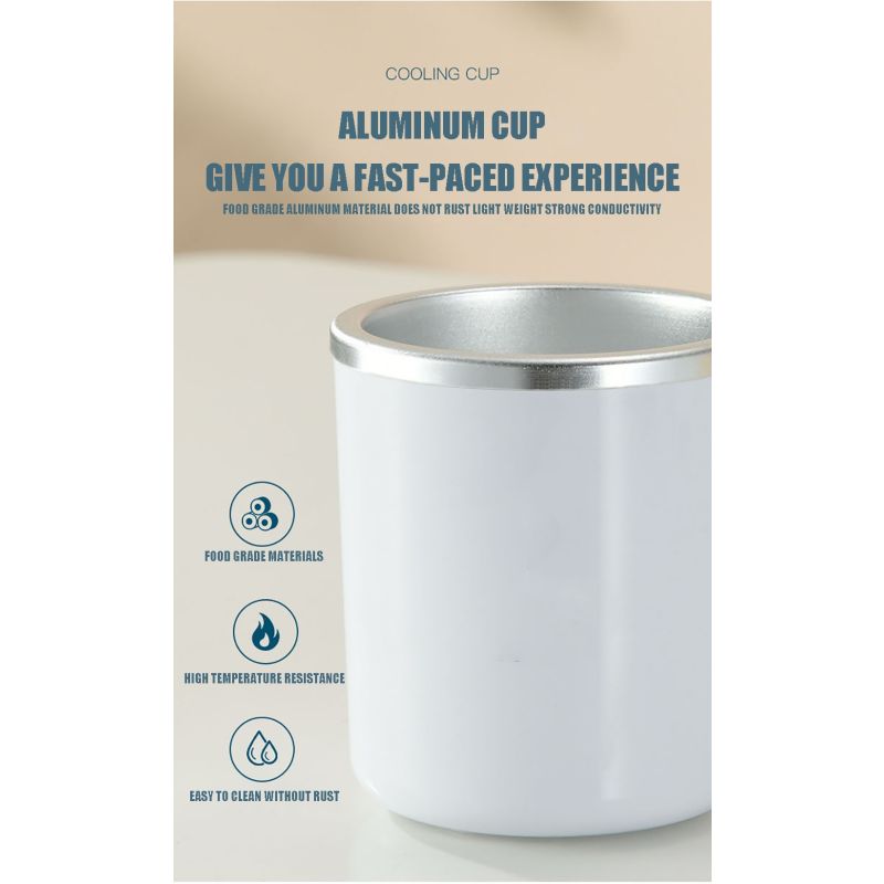 Tragbarer Kühlschrank Elektrischer Getränkekühler Sommer Getränkekessel mit schneller Temperaturreduktion