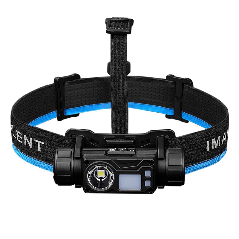 IMALENT HT50 LED-Stirnlampe mit doppelte Lichtquellen wiederaufladbare Stirnlampe für Camping und Outdoor-Abenteuer