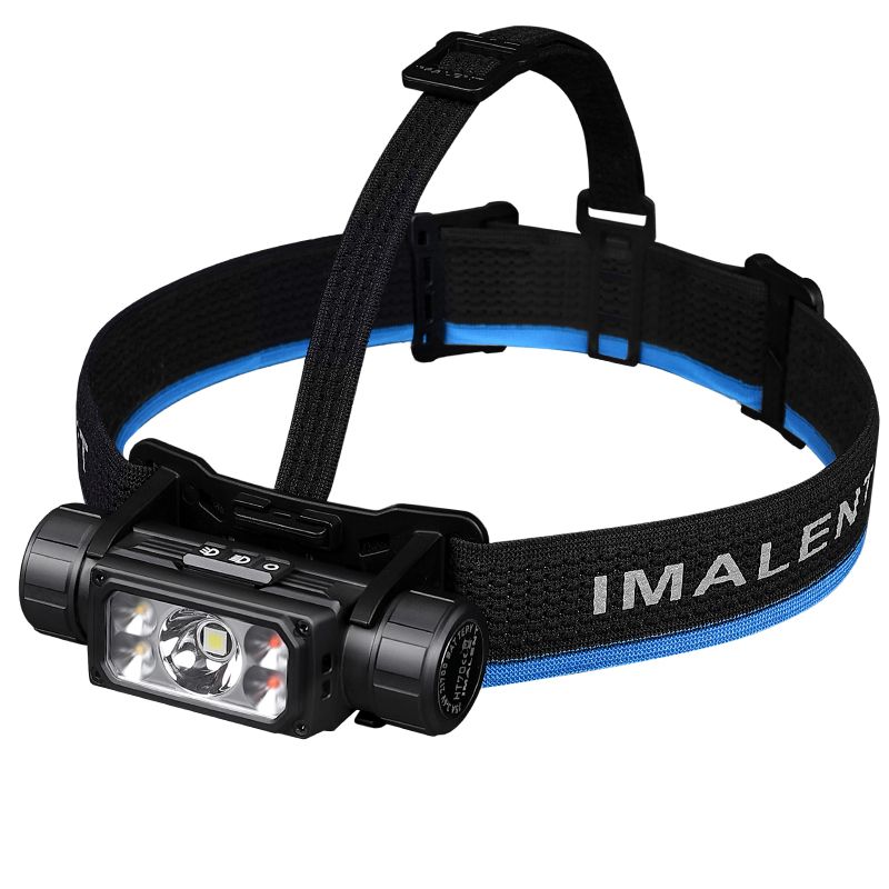 IMALENT HT70 Stirnlampe drei Lichtquellen 3500 Lumen ergonomisches Design vielseitige Betriebsmodi robust