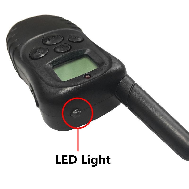 300m Elektrischer Hunde-Trainingskragen Wasserdichter Hundetraining Kragen mit LCD-Fernbedienung für alle Größen