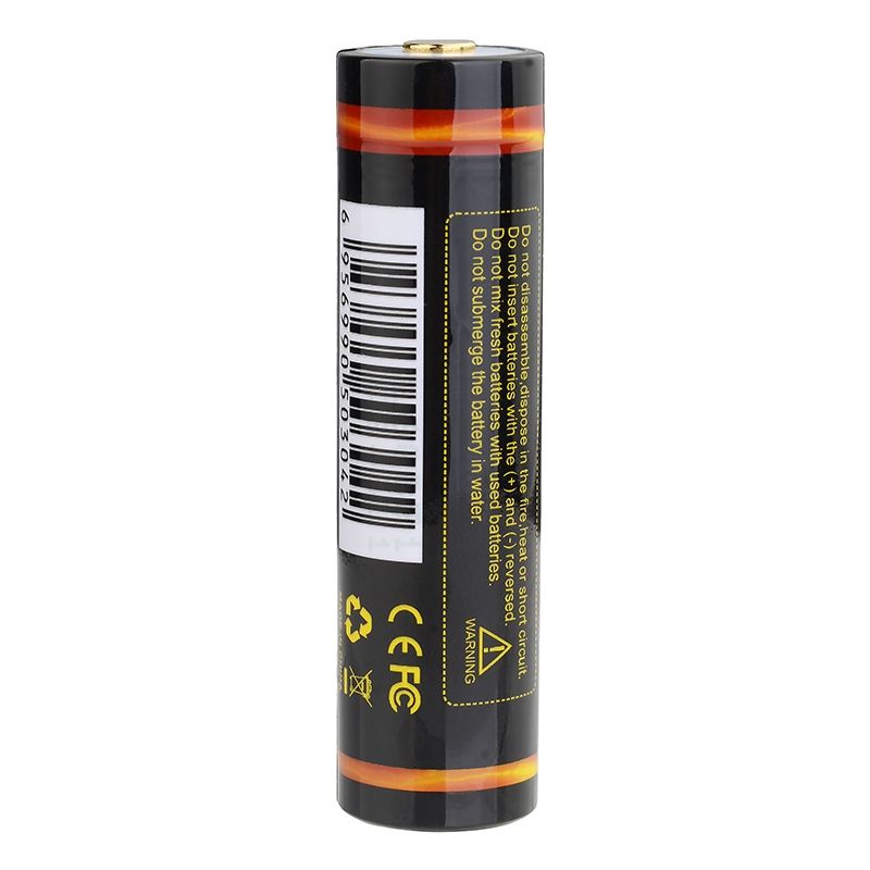 TrustFire 18650 3400mAh 3.7V wiederaufladbare Li-Ion Batterie umweltfreundlich für Taschenlampen Bluetooth