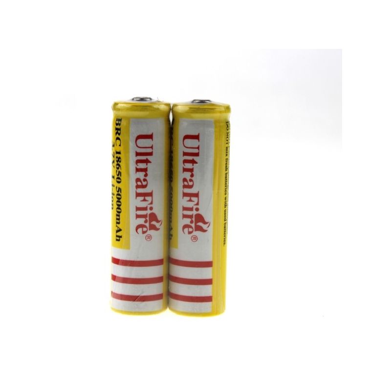 UltraFire BRC 18650 5000mAh Li-Ion wiederaufladbare Batterie für Outdoor-Enthusiasten außergewöhnliche Leistung