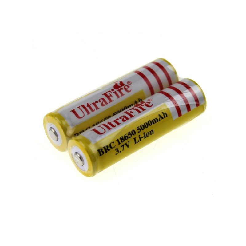 UltraFire BRC 18650 5000mAh Li-Ion wiederaufladbare Batterie für Outdoor-Enthusiasten außergewöhnliche Leistung