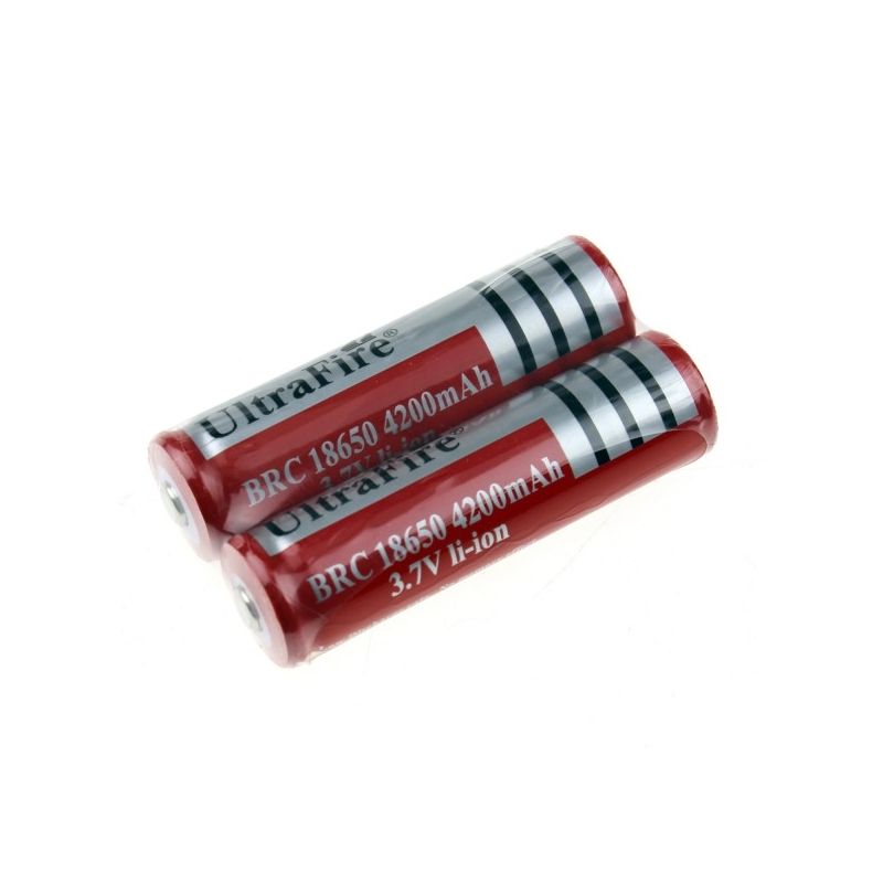 Ultrafire BRC 18650 Akku 4200mAh 3.7V Li-Ion langlebige Leistung für Elektronik Outdoor-Ausrüstung Fotografie