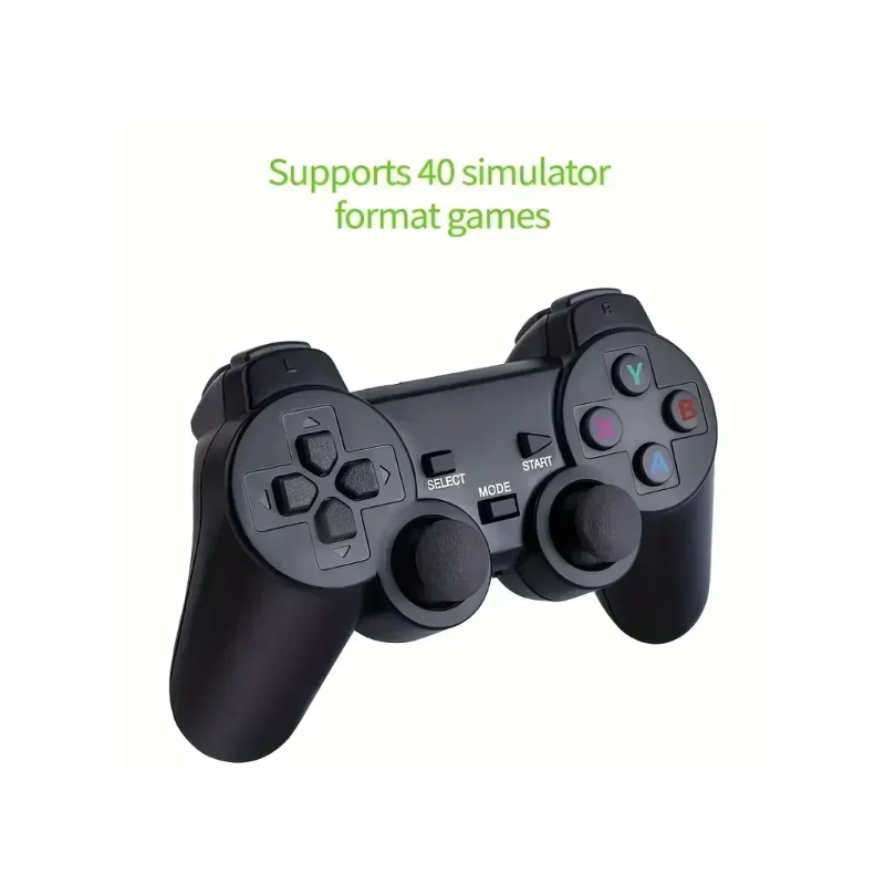 M8 Videospielkonsole mit 2.4G Wireless Controller 4K Retro Spiele und umfangreiche Spielebibliothek 10000 Spiele