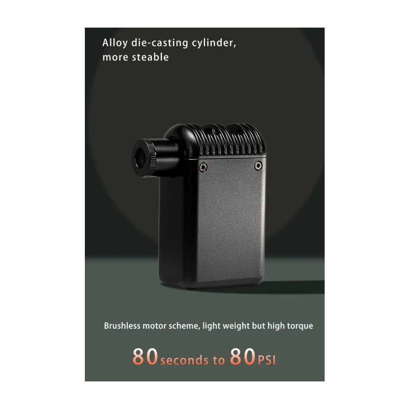 A2 Mini Elektrische Luftpumpe Tragbare Fahrradpumpe Outdoor Zubehör Kabelloses Design Presta Schrader Ventil