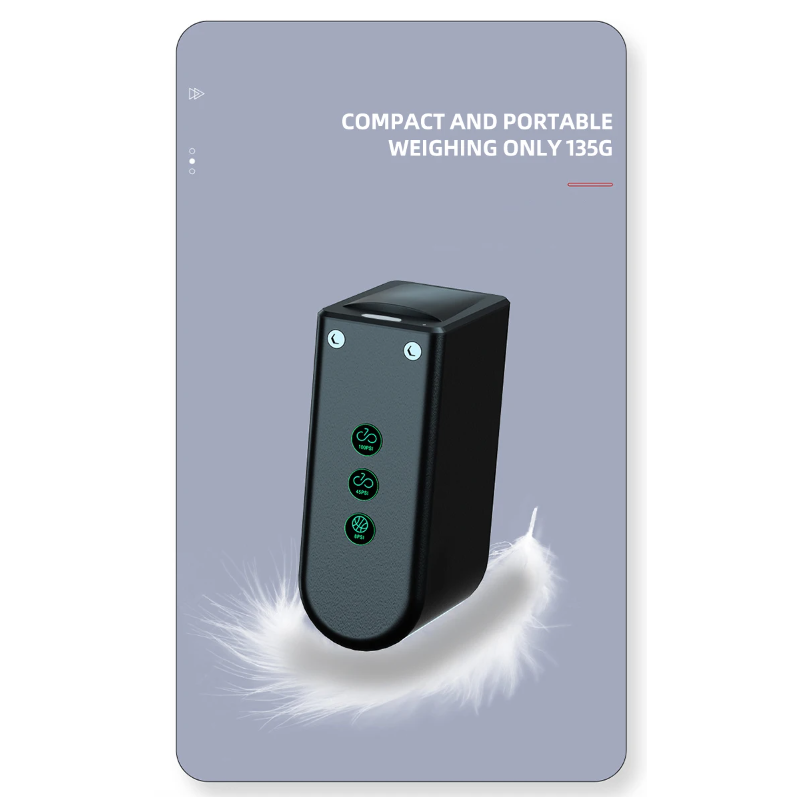 Tragbare elektrische Mini Fahrradpumpe mit hochpräzisem Drucksensor und Aluminiumlegierung für einfache Nutzung