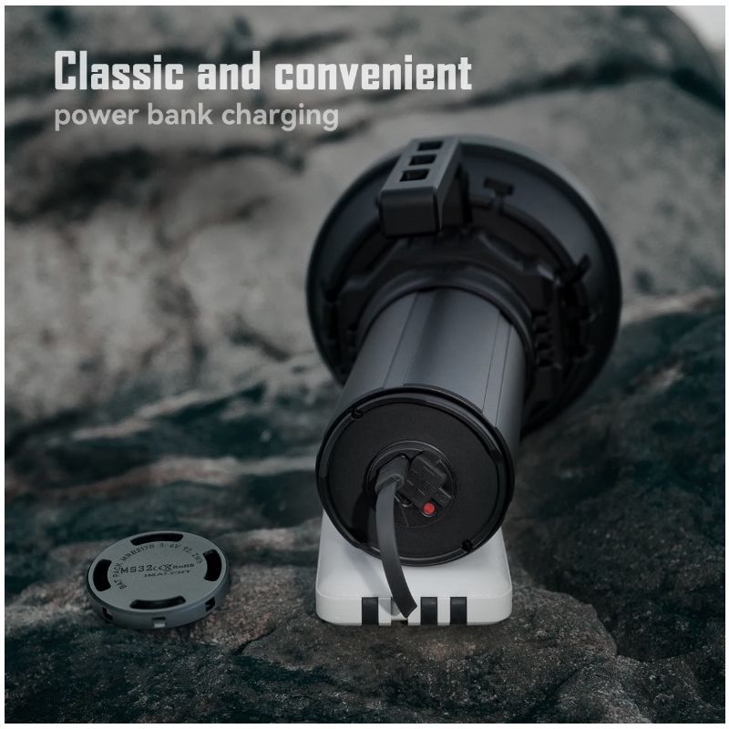 IMALENT MS32 200000 Lumen LED Taschenlampe Hochleistungstaschenlampe für Abenteuerbeleuchtung und Nachtschichtarbeit