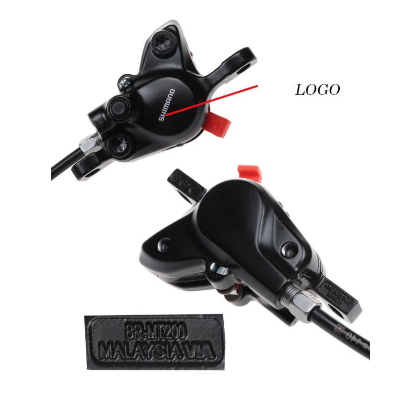 Shimano MT200 Hydraulische Scheibenbremse für MTB E-Bike Überlegene Bremskraft für steile Abfahrten