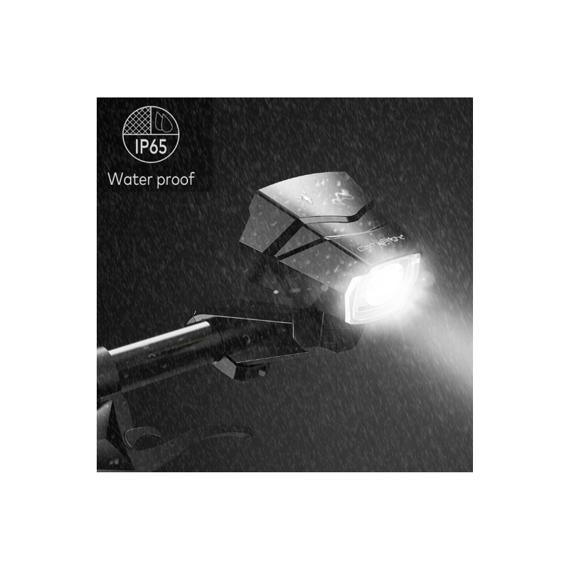 CarryBright CB800 Rückspiegel-Scheinwerfer innovatives Fahrradlicht aus Aluminiumlegierung für Fahrradsicherheit