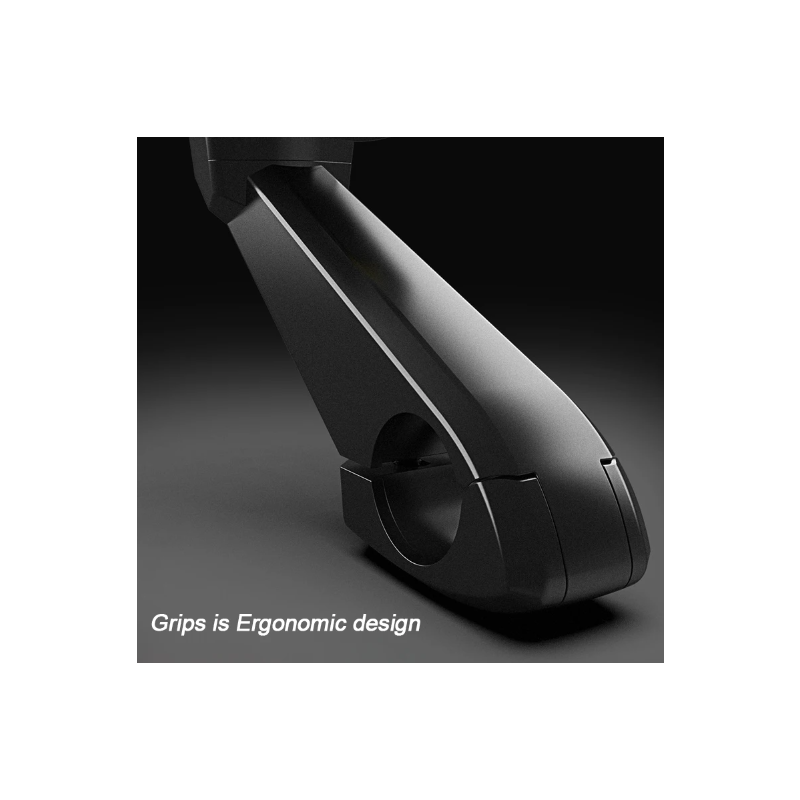 CarryBright CB800 Rückspiegel-Scheinwerfer innovatives Fahrradlicht aus Aluminiumlegierung für Fahrradsicherheit