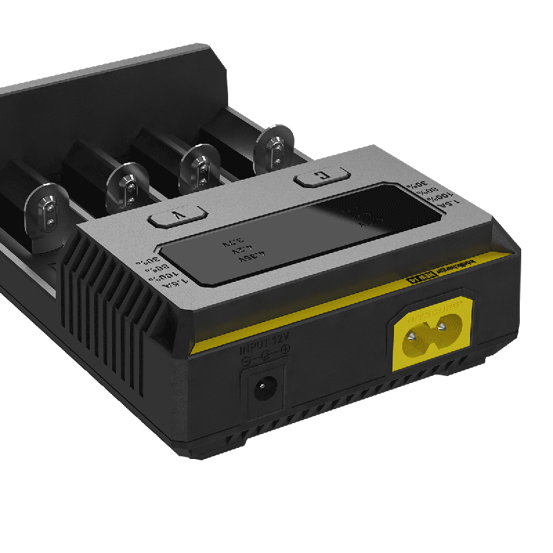 Nitecore NEW I4 Li-Ion Ladegerät intelligentes Laden für Lithium-Ionen und NiMH robuste Batteriepflege