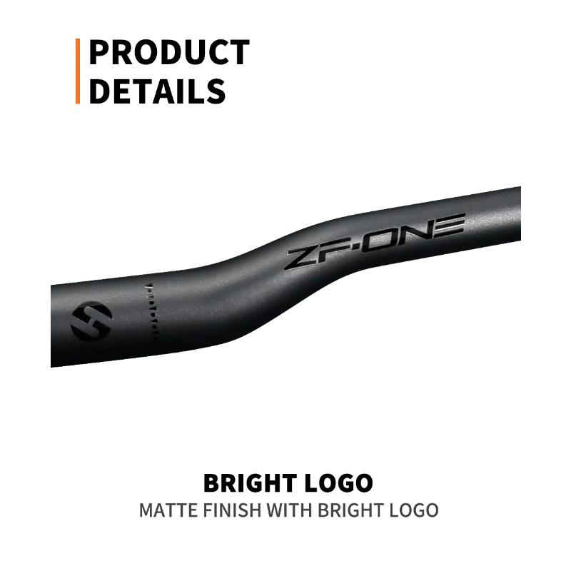 Entdecken Sie den TOSEEK ZF-ONE MTB Lenker Vollcarbon 580-760mm Leichtgewichtiger Fahrrad Zubehör matt Schwarz