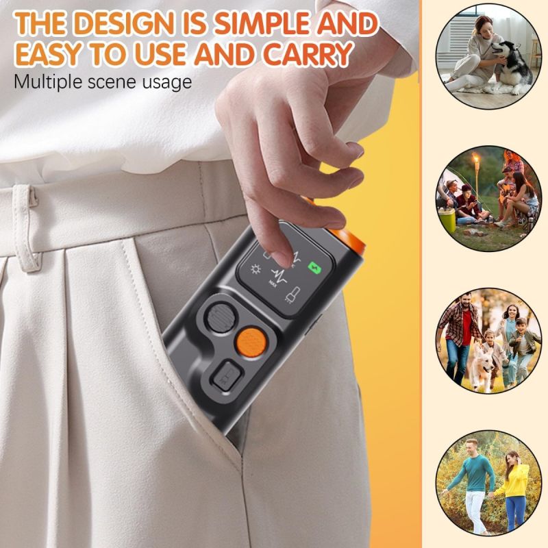 Antibellgerät mit HD-Display & LED-Taschenlampe – Hundetraining für ruhige Hunde