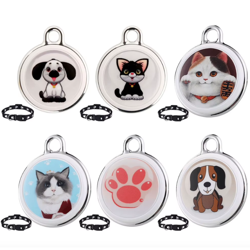 Hundetracker Airtag Hundehalsband GPS-Tracker für Hunde mit Echtzeit-Ortung Smart Locator für Hundesicherheit