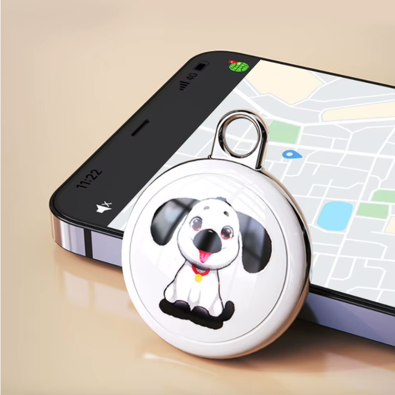 Hundetracker Airtag Hundehalsband GPS-Tracker für Hunde mit Echtzeit-Ortung Smart Locator für Hundesicherheit