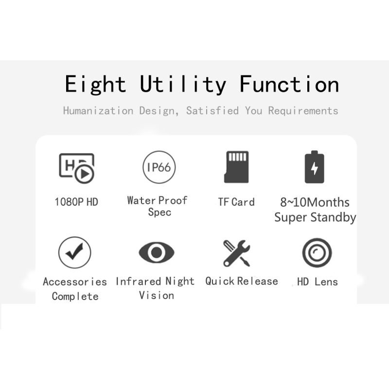 PR1000 Jagdkamera 36MP HD Fotoaufnahme Infrarot-Nachtsichtkamera ideal für Outdoor-Tierbeobachtung