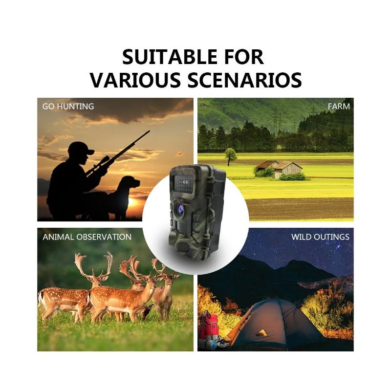 PR700 Infrarot Wildkamera schnelle Auslösezeit Infrarot-Nachtsicht für Sicherheitsüberwachung und Naturbeobachtung