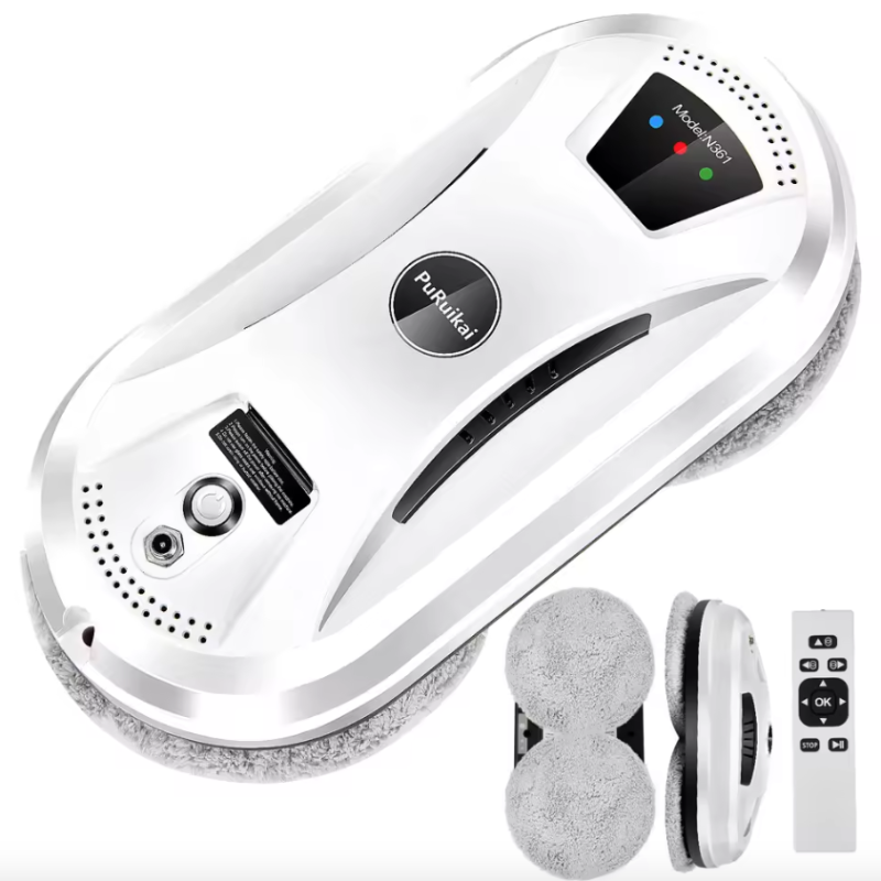 PuRuiKai Fensterreinigungsroboter mit Vakuumadsorptionstechnologie für streifenfreie Fensterreinigung 110