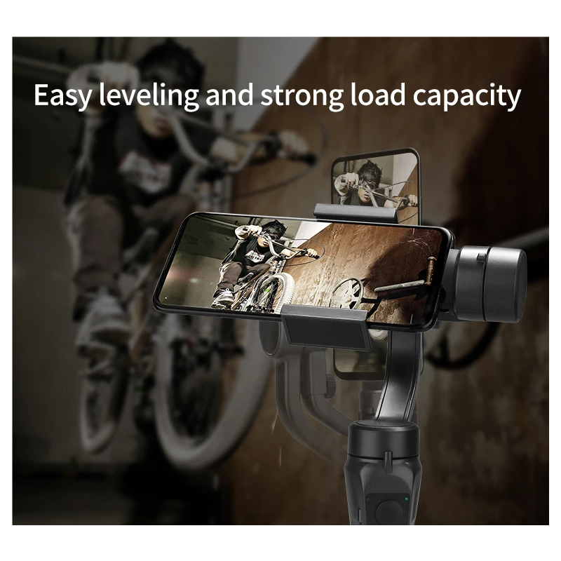 F6 3-Achsen Gimbal Handheld Stabilisator Anti-Shake Smartphone Fotografie Lange Akkulaufzeit Stabilitätsmodi