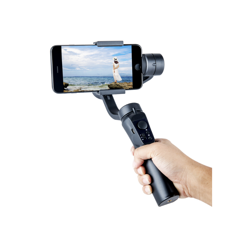 F6 3-Achsen Gimbal Handheld Stabilisator Anti-Shake Smartphone Fotografie Lange Akkulaufzeit Stabilitätsmodi