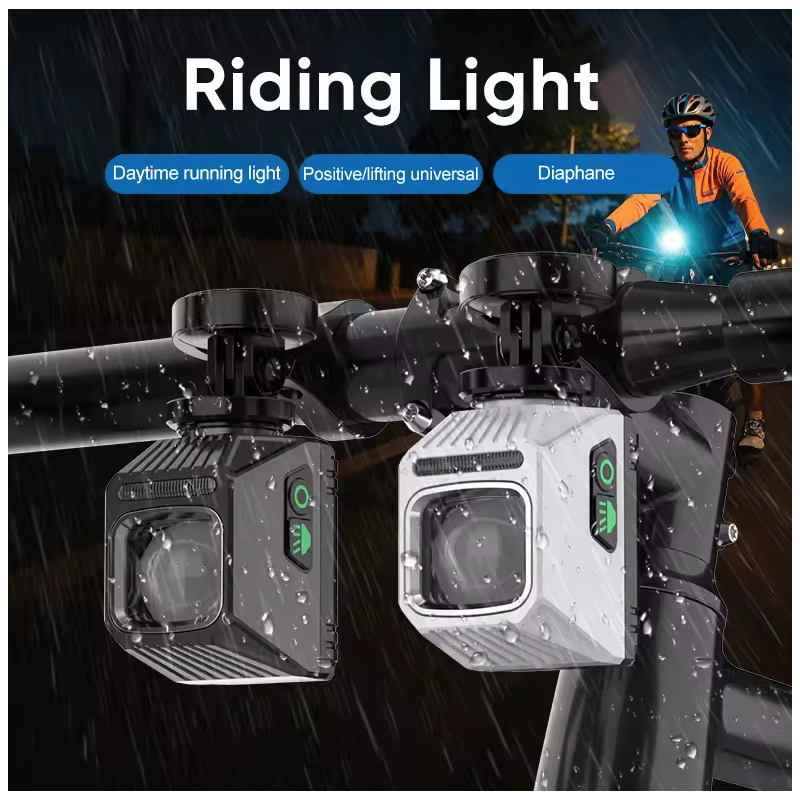 NiteBeam CL1600 Fahrrad Front Lampe Scheinwerfer universelle Montage für sicheres Nachtradeln MTB Abenteuer